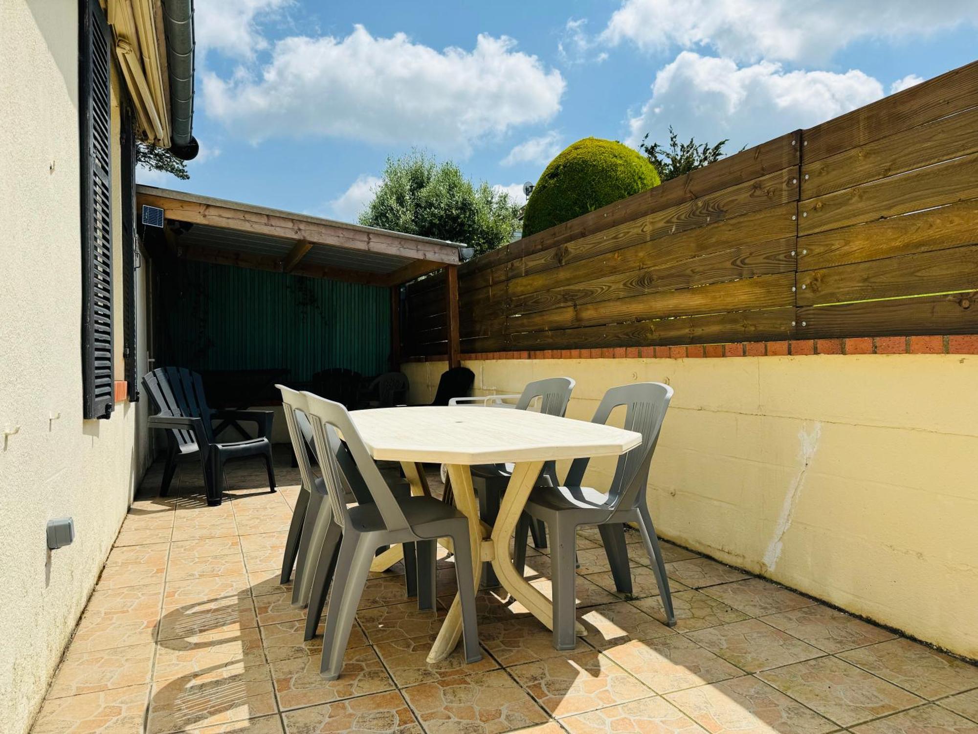Maison Vue Mer 4 Personnes Arromanches-les-Bains Exteriör bild