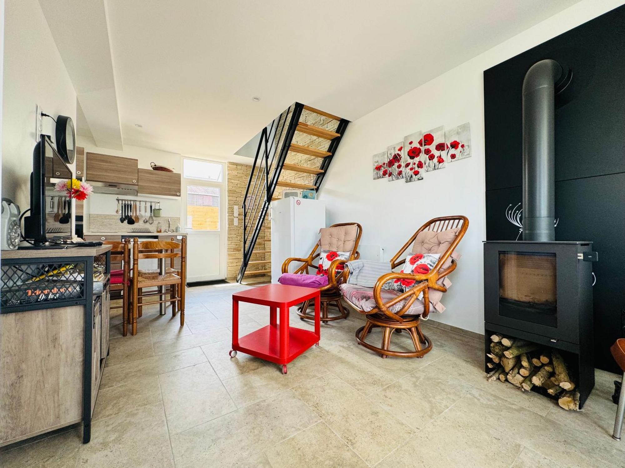 Maison Vue Mer 4 Personnes Arromanches-les-Bains Exteriör bild